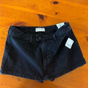 We The Free Women's Black Jean Skort